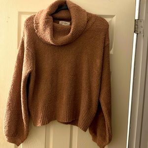 Beautiful tan Jessica Simpson Sweater. Size Large
